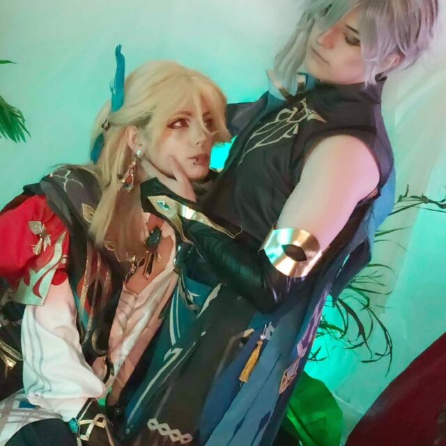 💚 Кавех: @biums__ Альхайтам: @lurixx.cos Из: @genshinimpact Фотографа нет, потому что мы можем сами 
