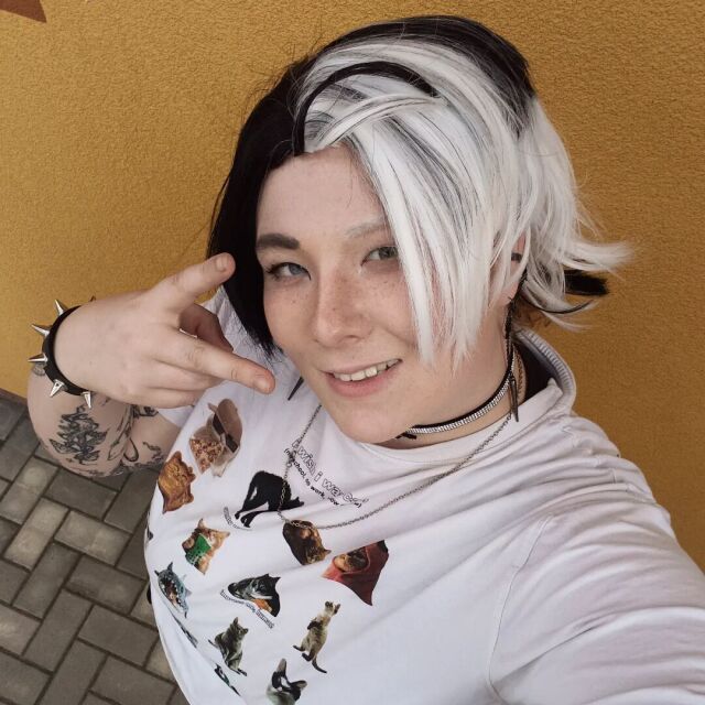 Какой у вас любимый мем с котами? #sakuraharuka by @rainroxycosplay Серия: #windbreaker #sakuraharuk