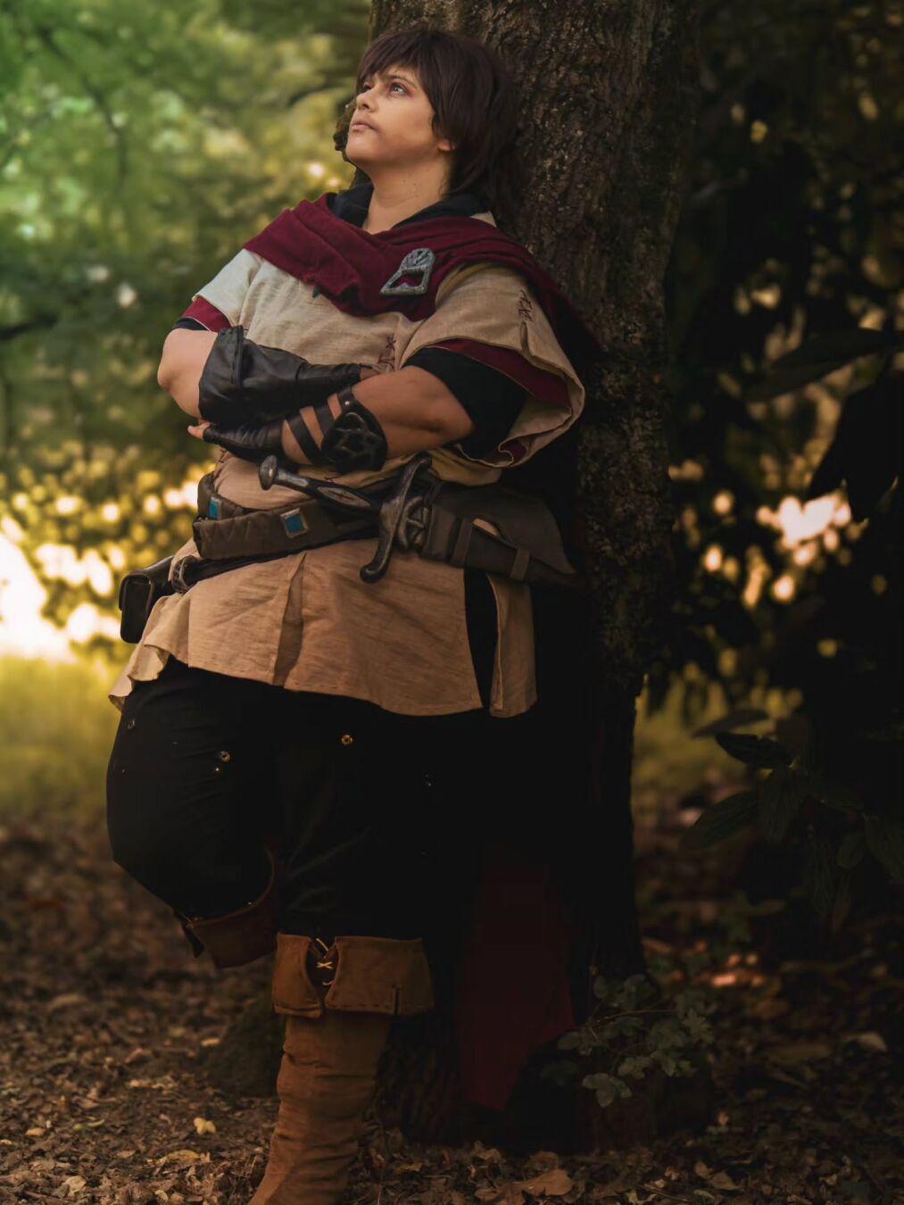 Афтершут после встречи фанатов Final Fantasy на DoKomi 2026 — @grenierilliane в образе Воина Света (Метеор) #FinalFantasy14 #косплейFinalFantasy #косплей #фотог