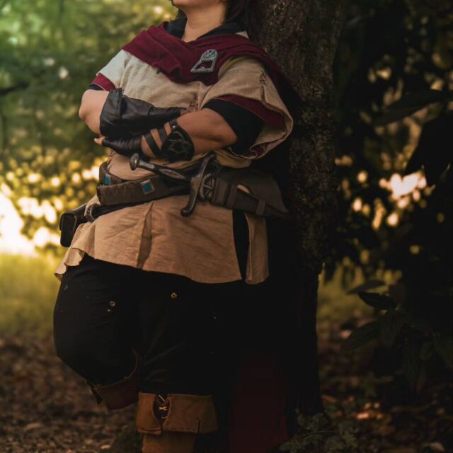 Афтершут после встречи фанатов Final Fantasy на DoKomi 2026 — @grenierilliane в образе Воина Света (
