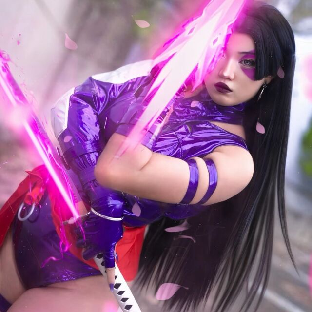 Psylocke | @marvelsrival 💜 Очень довольна эдитом, который сделала для этого образа, повозиться пришл
