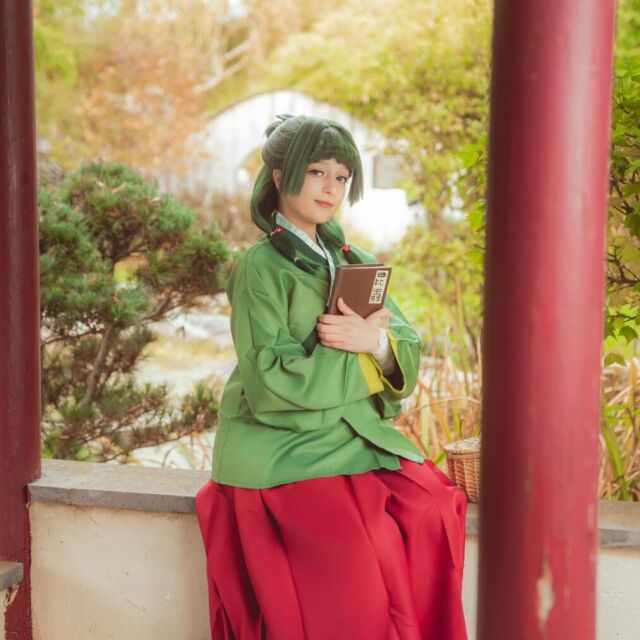 🌿💚А вот и Мао Мао 💚🌿 Спасибо @rem.pics за эту потрясающую фотосессию, которую мы устроили в @jardiny