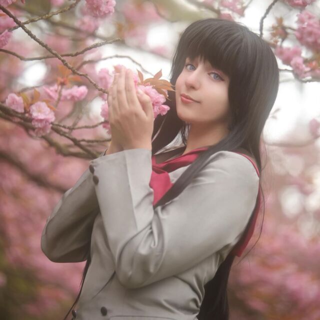 🌸 Рей Хино 🌸 Первое фото Рей, которое мы сняли на Ханами в прошлом апреле 🌸 Фото: @fumo_graphy 🌸 Обр