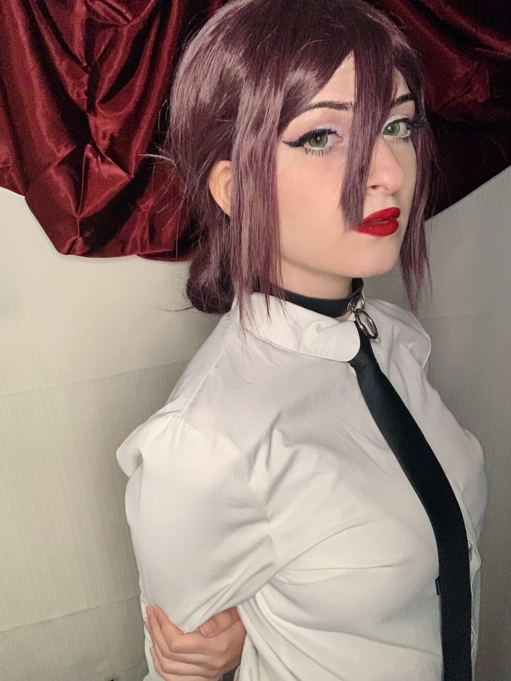 ⚠️ВНИМАНИЕ: ФЕЙК КРОВЬ!!⚠️ Бум.💥🖤 Эти селфи вообще-то больше года как сделаны, очень хочется наконец сделать профессиональные фото в образе моей Резе💫 #резе #re