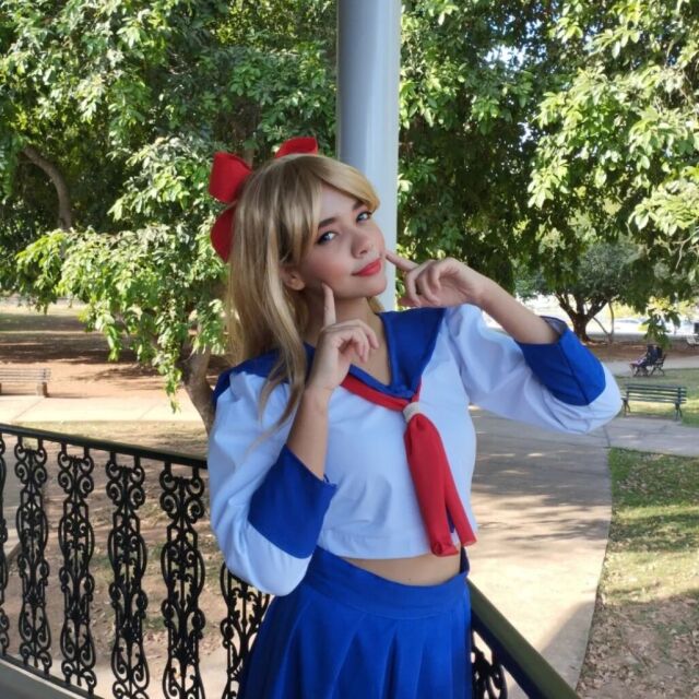 Минако Аино 🩵 #SailorMoonRedraw #СейлорВенера #косплей #косплейДевушки #косплейФотография