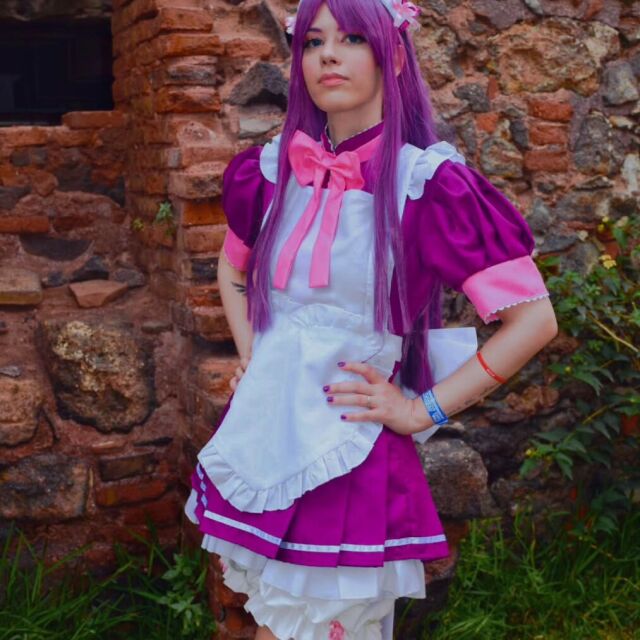 🔹Дзакуро, версия горничной — Tokyo Mew Mew🔹 #косплей #МьюДзакуро #TokyoMewMew
